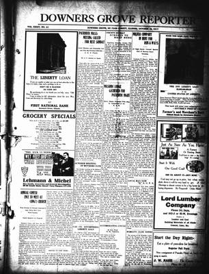 Downers Grove Reporter, 19 Oct 1917