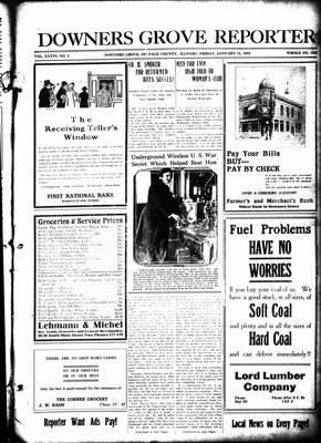 Downers Grove Reporter, 31 Jan 1919