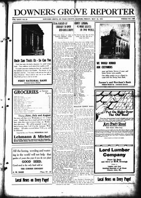 Downers Grove Reporter, 24 May 1918