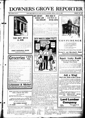 Downers Grove Reporter, 11 Jul 1919