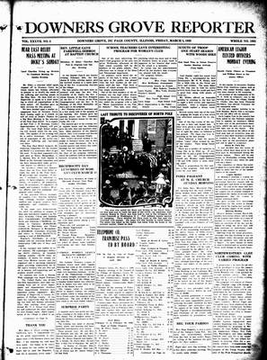 Downers Grove Reporter, 5 Mar 1920