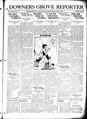 Downers Grove Reporter, 23 Apr 1920