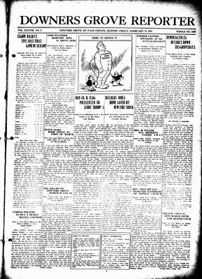 Downers Grove Reporter, 18 Feb 1921