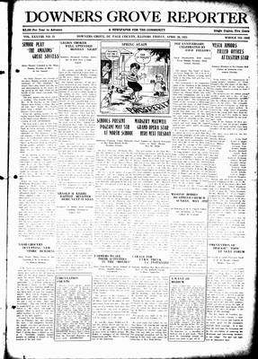 Downers Grove Reporter, 29 Apr 1921