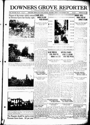 Downers Grove Reporter, 9 Sep 1921