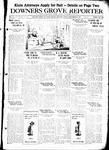 Downers Grove Reporter, 16 Dec 1921