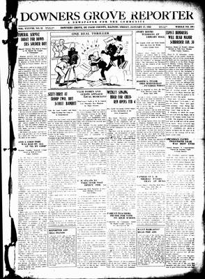 Downers Grove Reporter, 27 Jan 1922