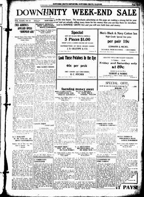 Downers Grove Reporter, 3 Mar 1922