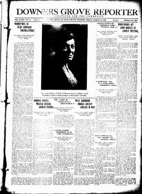 Downers Grove Reporter, 10 Mar 1922