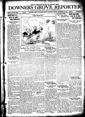 Downers Grove Reporter, 24 Nov 1922