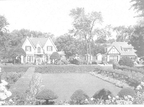 Home of Dr. Webster, late 1800s