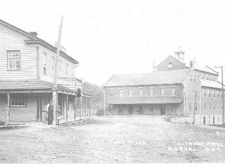 Hollywood Hotel & Flour Mill, c. 1900