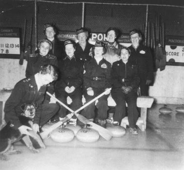 Members of the Curling Club 1960/61