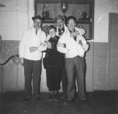 Members of the Curling Club 1955-56