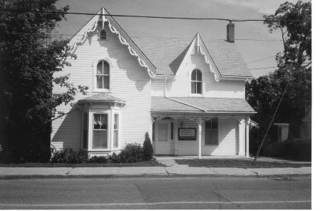 White clapboard house, 129 Main Street South