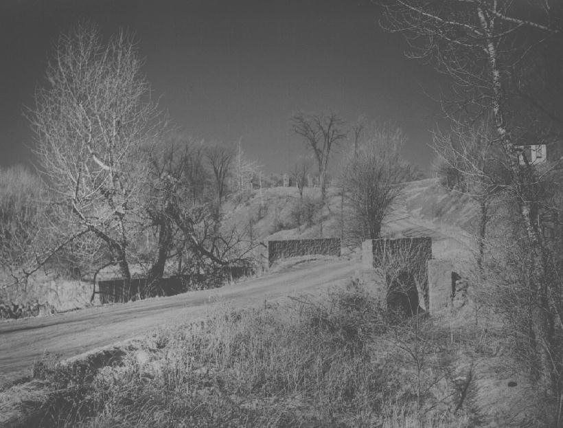 Wildwood Bridge in Winter