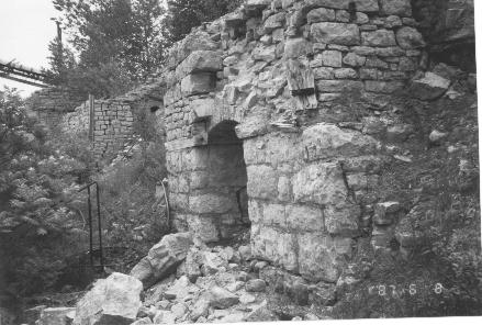 Limekilns in Limehouse Quarry 1987