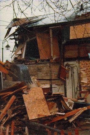 The Canadian Hotel Demolition 1988