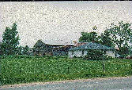 White Clapboard House