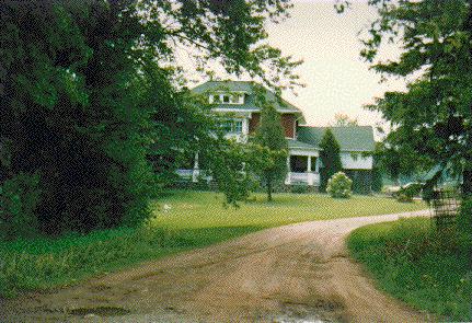 Brick Farmhouse on Northside of #7 Highway