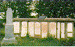 Cairn at Worden Pioneer Cemetery