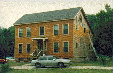 Wooden frame house on Main Street 1990