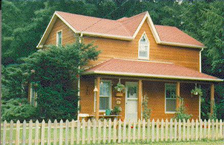 Frame house on Main Street. 1990