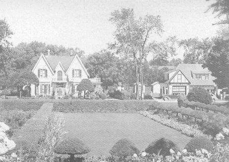 The home of Dr. and Mrs. Webster c1930?