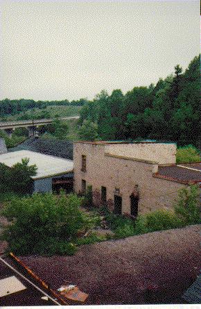 Bird's eye view of the Barber Mill 1992