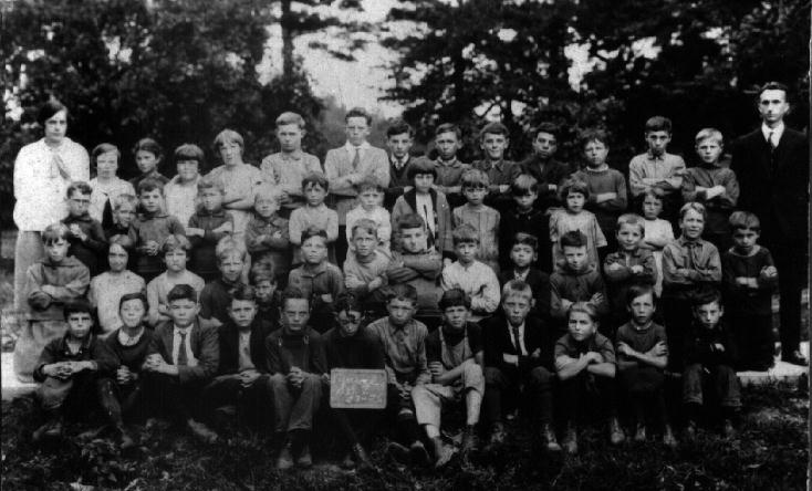 Norval School Class, 1923