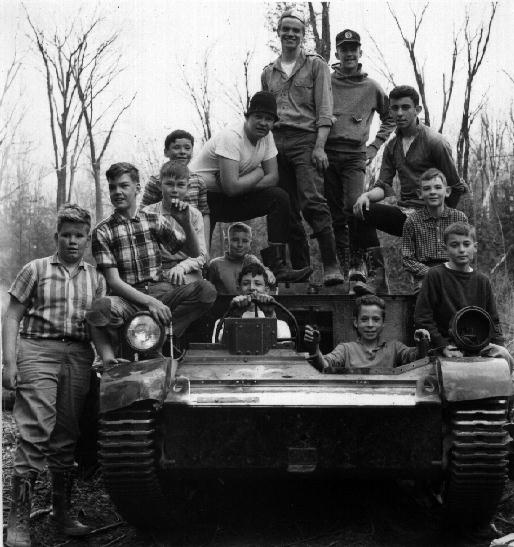 Scouts Clubhouse Construction Project, 1966