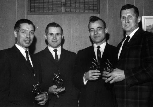 Award Presentation at the North Halton Curling Club,1966