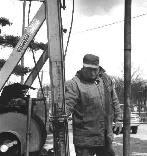 Unidentified Construction Worker, c. 1966