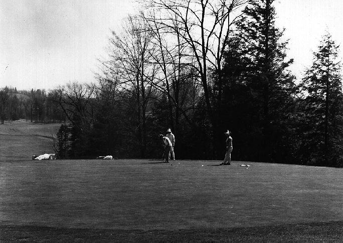 7th Green at North Halton Golf Club, 1966