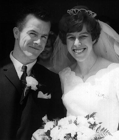 Wedding Photo of Mr & Mrs Rudolph de Winter, 1966