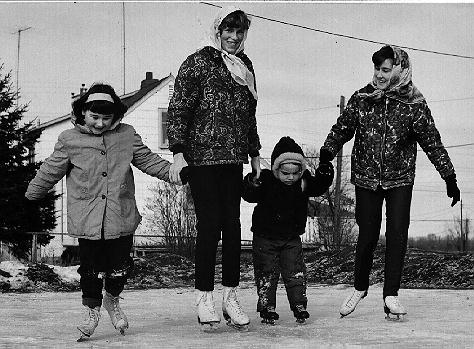 Outdoor Ice Rink, 1965