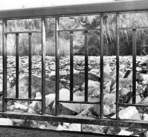 Flood Damage at the Bridge, 1965