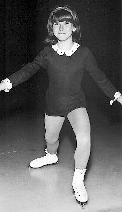 Leslie Johnson of the Georgetown Figure Skating Club, 1965