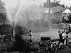 Ruptured Water Main on Byron St., 1965