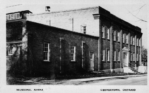 Postcard of Municipal Arena 1933