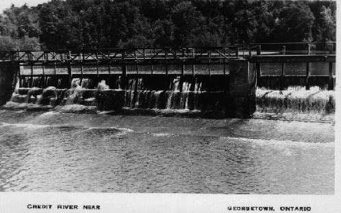 Credit River Dam c1940