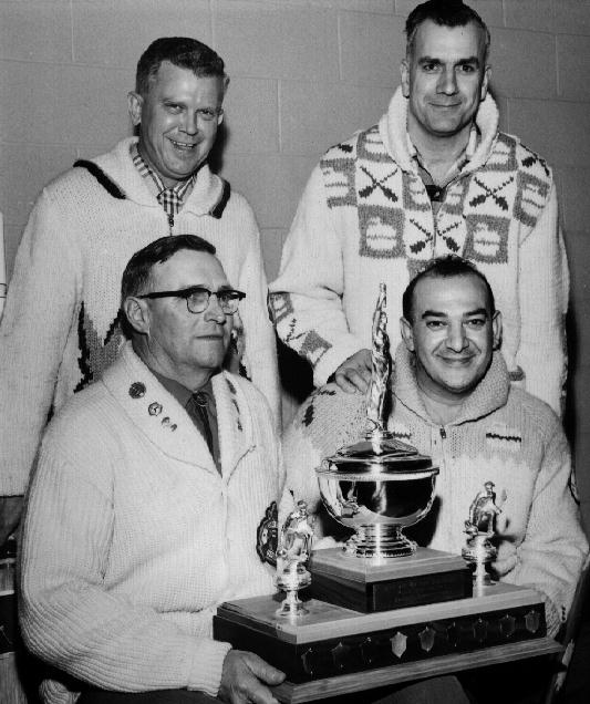 Rice McHarg curling trophy, 1962