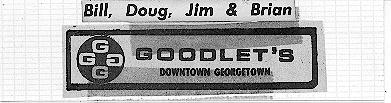 Goodlet's Ad Footer, 1971