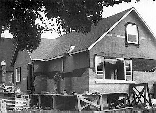 Construction of St. Alban's Rectory c. 1960