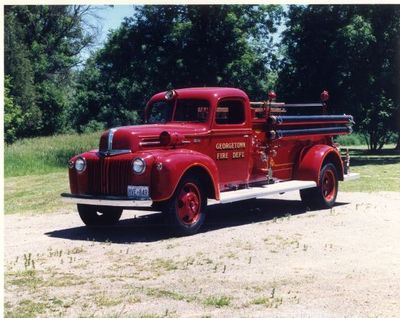 Restored Fire Department Truck