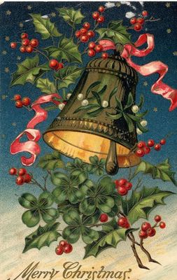 Christmas Card for Margaret Mathews,  1908