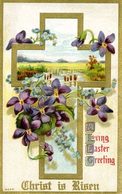 Easter Post Card to Margaret Mathews, 1914