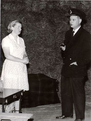 Georgetown Little Theatre Rehearsal, 1961