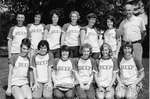 Ladies softball team and Manager 1965