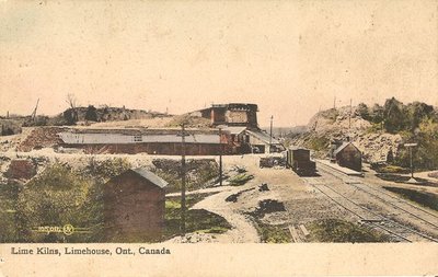 Lime Kilns and Railway